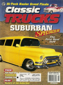 CLASSIC TRUCKS 2000 APR - SUBURBAN SPECIAL-THE STORY, FRENCHING,67-72 TAILGATES